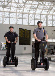 Two Officers in airport